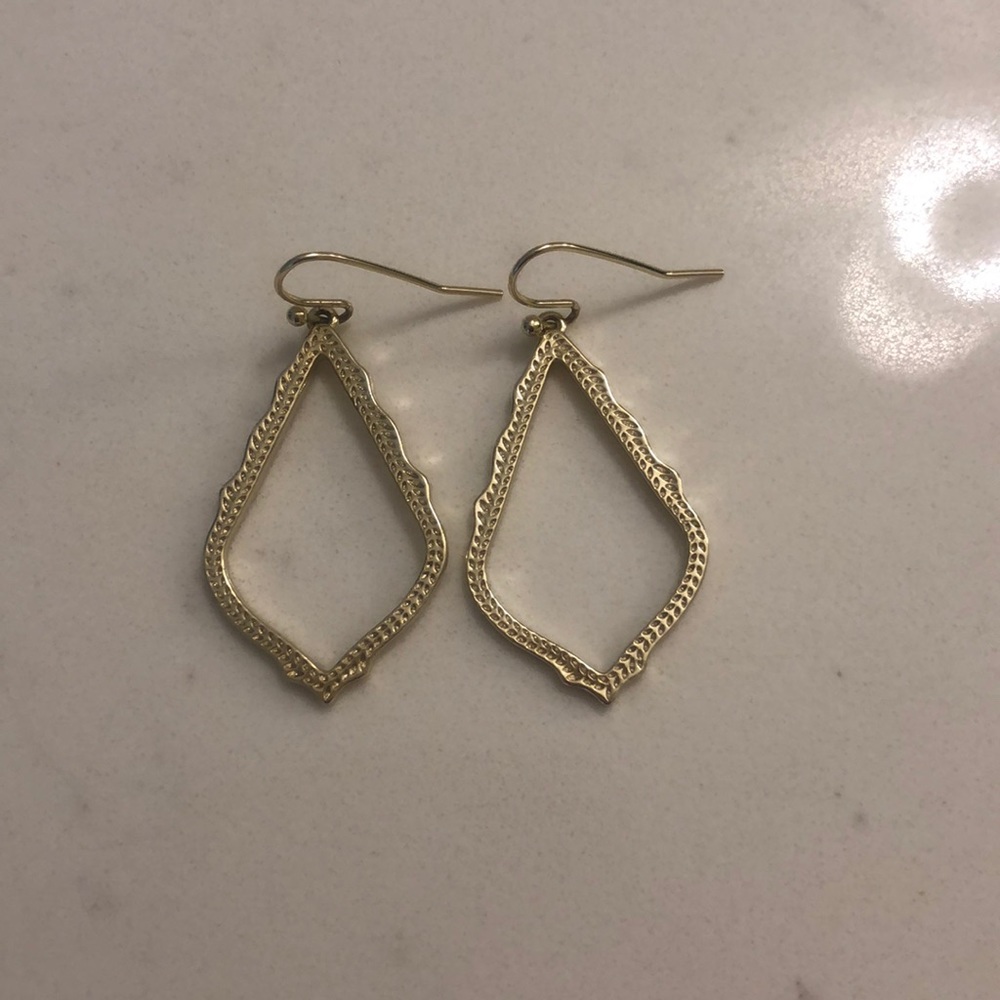 Kendra Scott Gold Drop Earrings